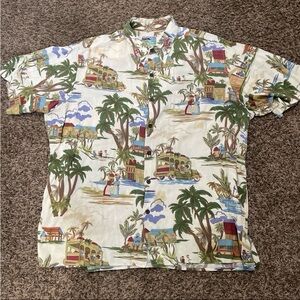 Reyn Spooner traditional Hawaiian button-down shirt, men’s size XXL